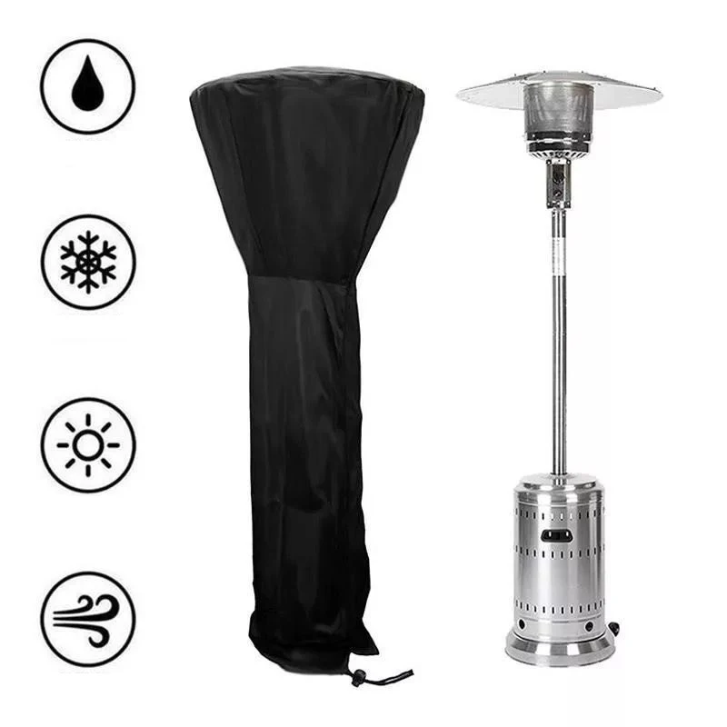 

1Pcs Heavy Duty Waterproof Gas Pyramid Patio Heater Cover Outside Furniture Protector All-Purpose Covers