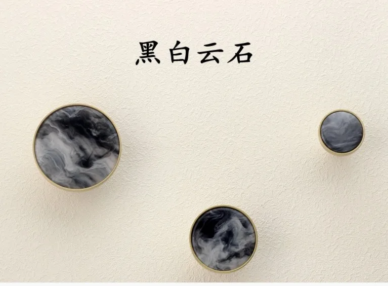 1 шт. ручки для мебели из латуни корпус простой скандинавский пасторальный шкаф