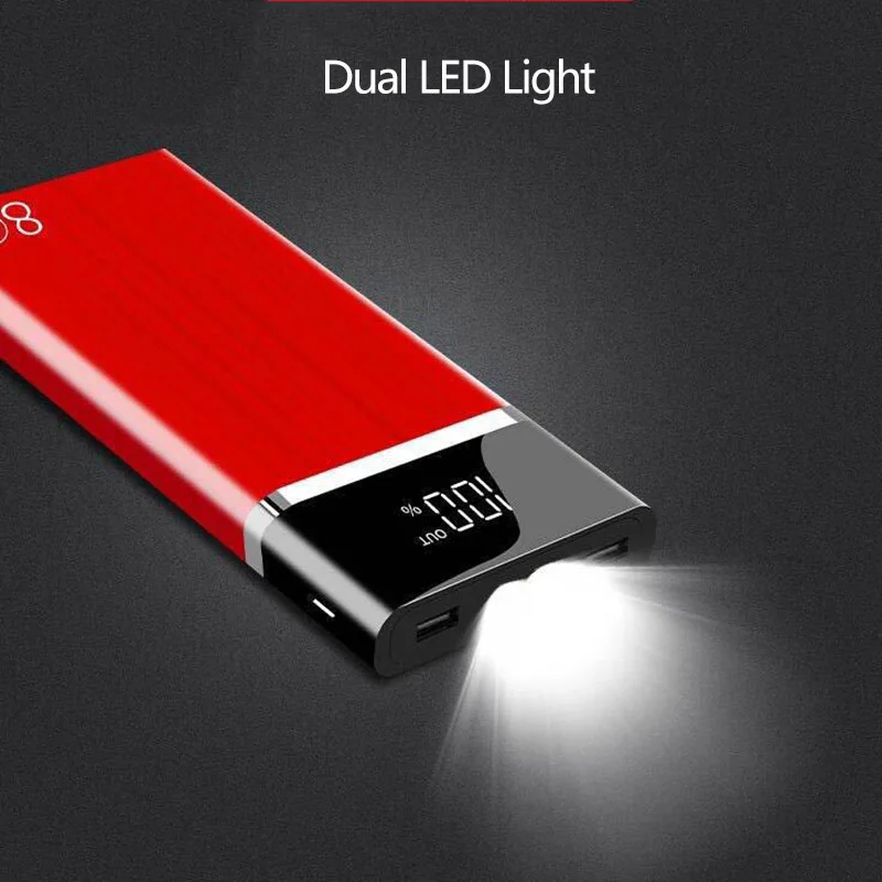 16000mAh power Bank светодиодный дисплей двойной светодиодный внешний аккумулятор для iPhone XS MAX samsung Xiaomi huawei LG power bank