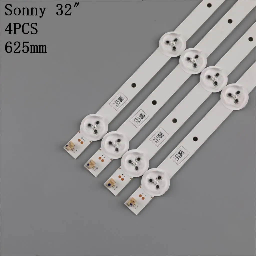 620 мм светодиодный подсветка 8 для Sony 32 дюймов ТВ KLV-32R421A S320DB3-1 SVG320AE1 REV3 130107 KLV-32R426A |