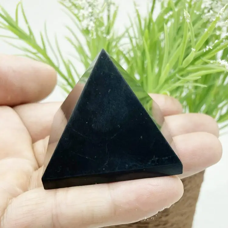 Русский пирамидальный энергетический камень Shungite | Дом и сад