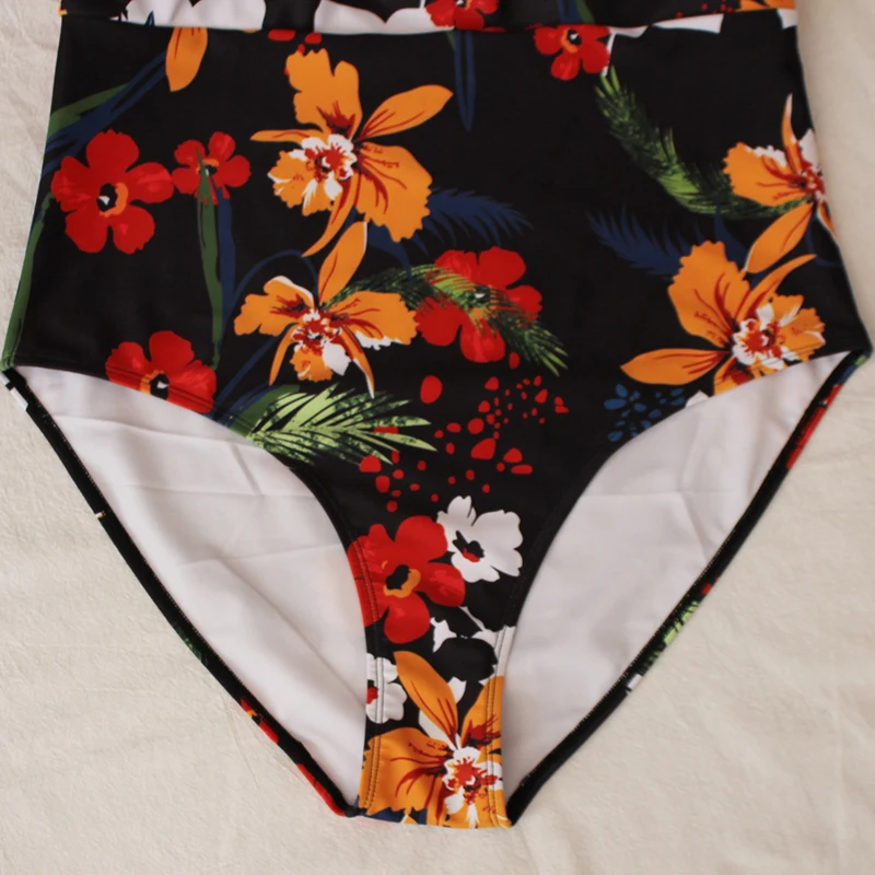 

2021 Women New Swimsuit One Piece Plus Size Push Up Swimwear Large Big Plussize Swimming Suits Beachwear Bathing Suits