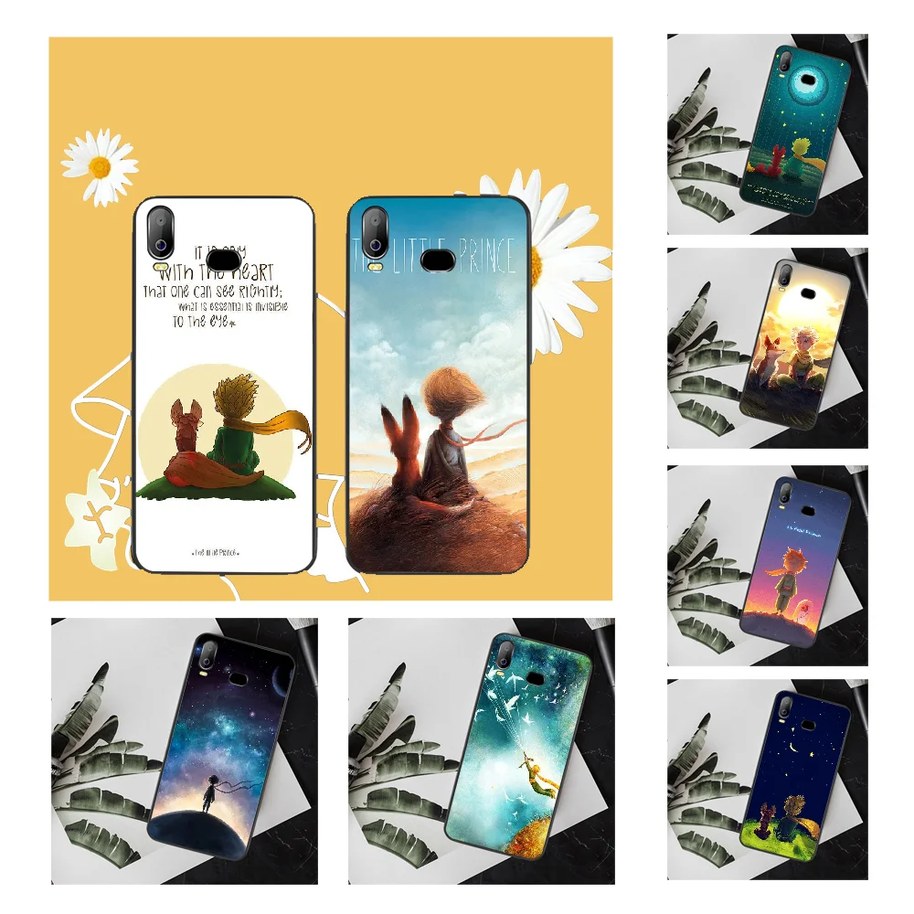 NBDRUICAI Маленький принц и лиса черный ТПУ мягкий резиновый чехол для телефона Samsung