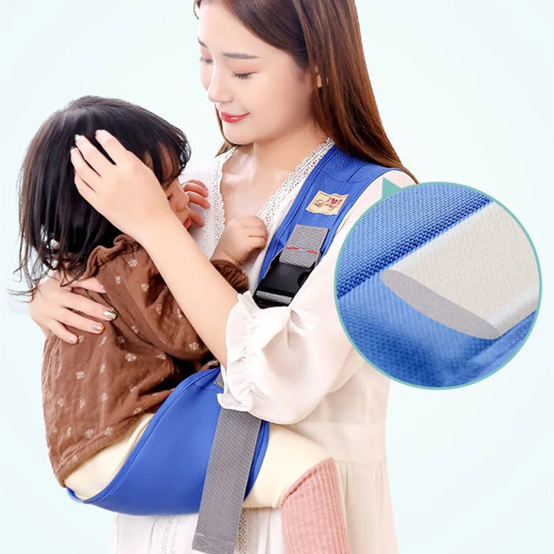 

JINSNZZ Infant Kids Adjustable Sling Wrap Outdoor Portable Baby Carrier for Newborn to Toddler Travel Ultra Light Hip Seat