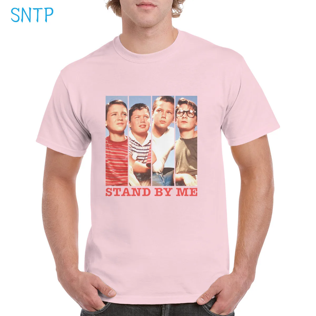 

Stand By Me Character Montage t shirt 100% Cotton Harajuku Retro Aesthetic Graphic Oversized Top Women/Man T-shirt