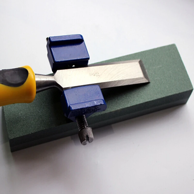 

Stainless Steel Chisel Sharpener Side Clamping Fixed Angle Honing Guide For Wood Chisel Planer Blade Flat Chisel Edge Sharpener