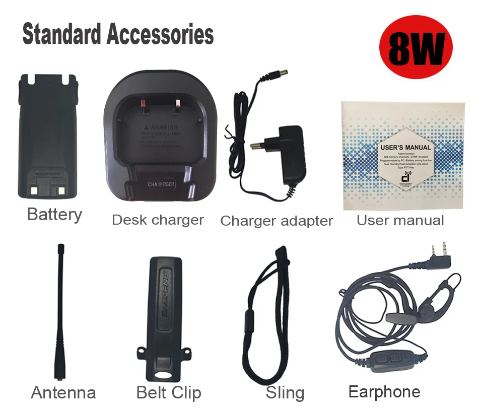 2020 Baofeng UV 82 8 Вт 10 км дальний мощный иди и болтай Walkie Talkie “иди Портативный CB vhf/uhf с