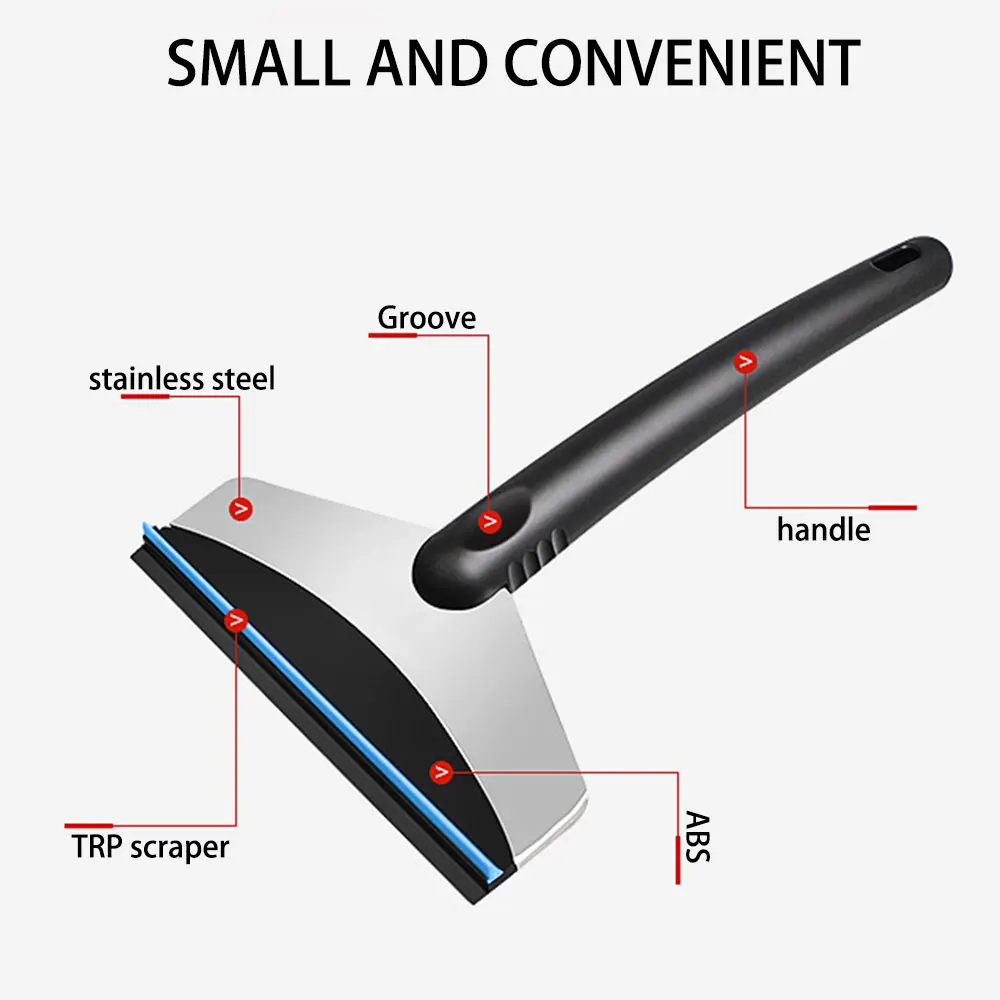

Durable Snow Ice Scraper Car Windshield Auto Ice Remove Clean Tool Window Cleaning Tool Winter Car Wash Accessories Snow Remover