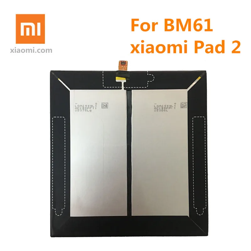 100% Оригинальный запасной аккумулятор для Xiaomi Mi Pad 2 2015716 BM61 оригинальный 6010 мАч