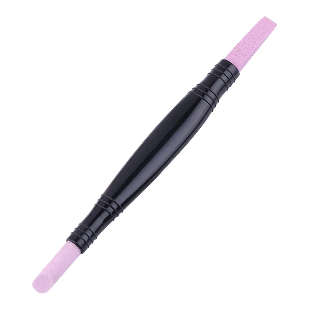 1 шт для ухода за ногтями Маникюрный зубная щетка с двумя головками и мульти