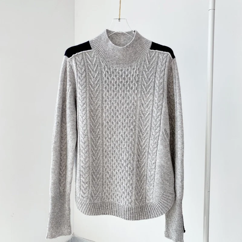 

100% кашемировый свитер, Женский вязаный пуловер