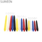 Дротика из нержавеющей стали, стержень с резьбой 4,5 мм, 35 мм, 45 мм, 4 мм, 8 мм, 50 круглых колец, аксессуары для Дротика