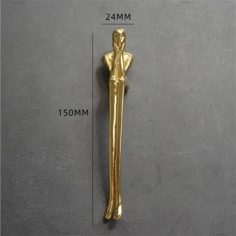 1 шт. чистый Медь олень Портрет с выдвижными ящиками дверная ручка для шкафа шкаф