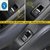 rear tail trunk door switch control button decoration cover trim fit for audi a4 b9 a5 sedan avant allroad quattro 2017 2020