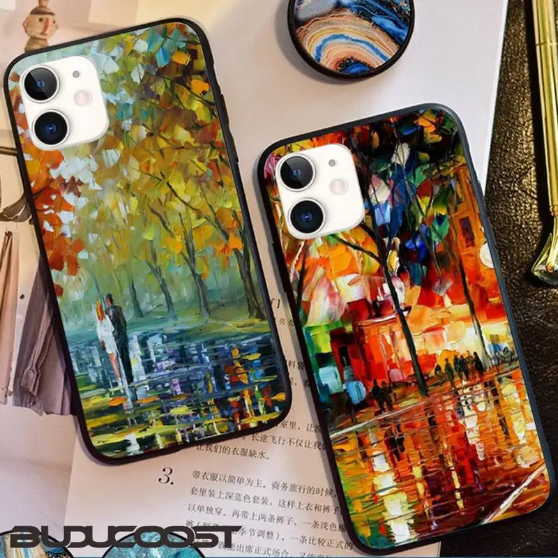 

Oil Painting Master Works Autumn Luxury Phone Cover For Iphone 11 Pro 11 Pro Max X XR XS MAX 7 8 Plus 6s Plus 5s 2020 Se Cover