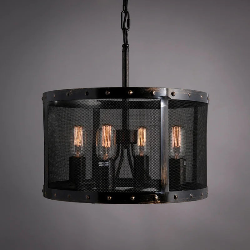 Online Lampade D'attaccatura Di Decro Del Pub Del Caffè Del Bar Dello Studio Industriale Della Luce Del Candeliere Del Ristorante Di Stile Retrò Del Sottotetto Trasporto Libero