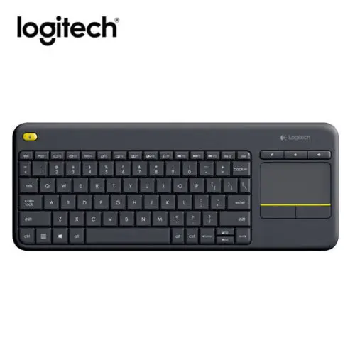 Беспроводная клавиатура Logitech K400 Plus K400PLUS с сенсорной панелью для ПК ТВ |