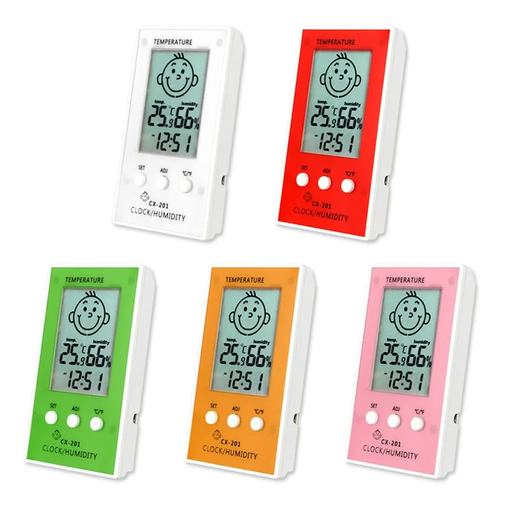 Домашний цифровой ЖК-дисплей Электронный температурный гигрометр хорошее