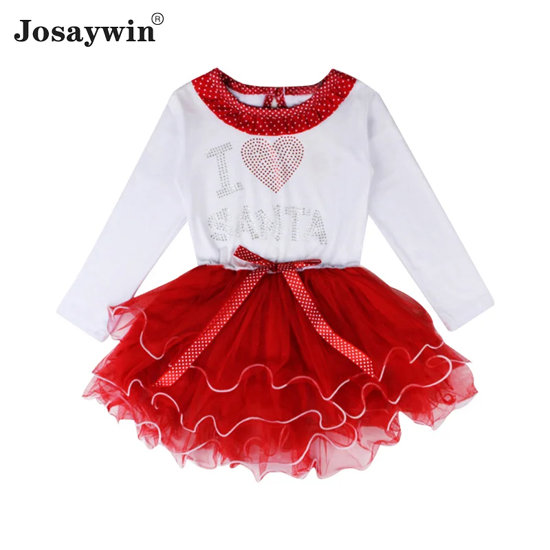 

Рождественское платье для девочек; Vestidos; Детская одежда; Праздничные Детские платья с длинными рукавами; Сезон осень-зима; Новогоднее плать...
