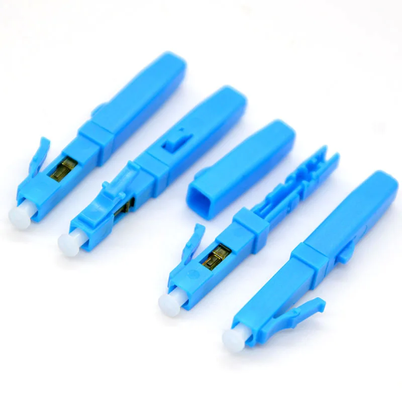 Специальный оптовый LC/UPC новый быстрый оптоволоконный Быстрый разъем LC для внутреннего холодного соединения LC волокно 50 шт./лот для России