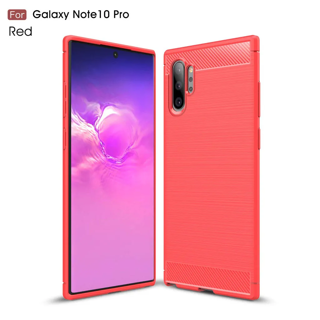 Mosunx для Samsung Galaxy Note 10 + 5G тонкий гибридный матовый экологичный чехол из