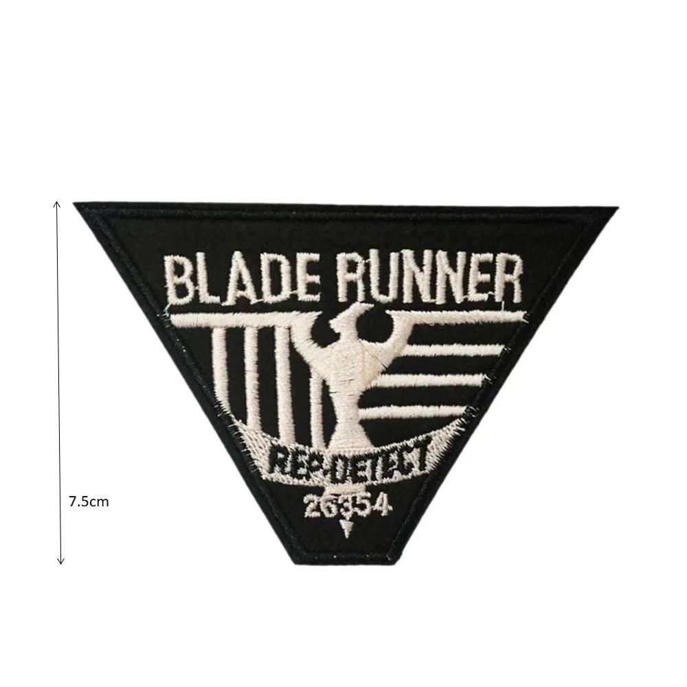 Blade Runner Tyrell Genetic Replicants Owl Uniform Movie TV Iron On Sew On Patch Cosplay Comstume scrapbooking accessories