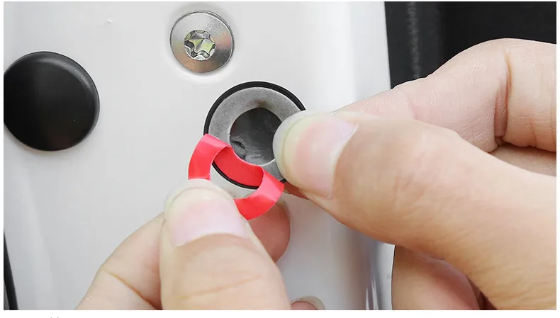 

Car Door Lock Screw Sticker For Tesla Roadster Model 3 Model S Model X