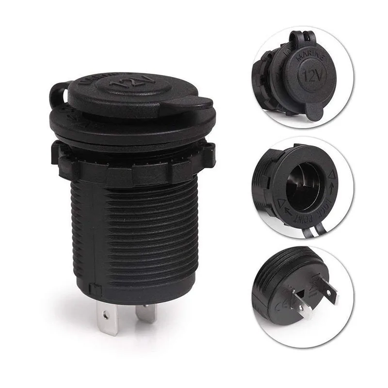 12 В водонепроницаемый прикуриватель гнездо для автомобиля лодки мотоцикла