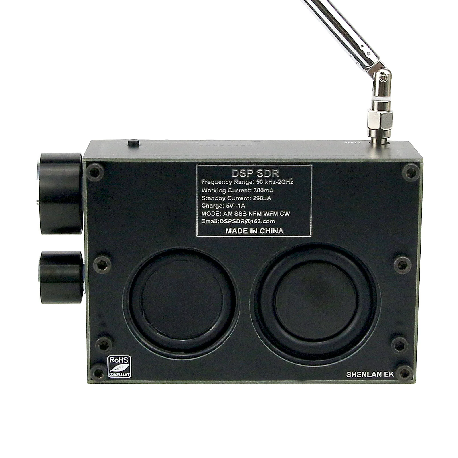 

Thicker 3.5" 400MHz-2GHz Malachite DSP Nice Sound Malahit SDR Radio Receiver with Registration Code