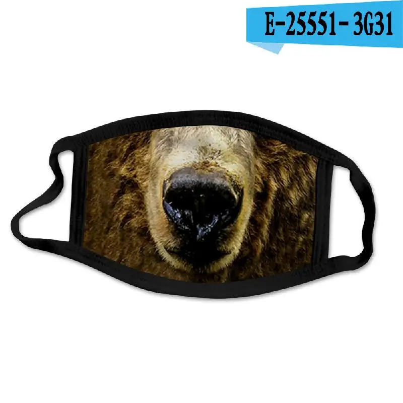 

Hot Expression Personality Spoof Mask 3d Mask Fashion Printed Ice Cloth Washable Adult Mask Halloween Toys gift