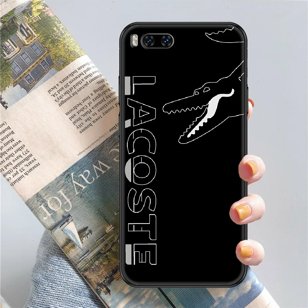 

French luxury Brand crocodile Phone case For Xiaomi Mi Max Note 3 A2 A3 8 9 9T 10 Lite Pro Ultra black luxury funda pretty Etui
