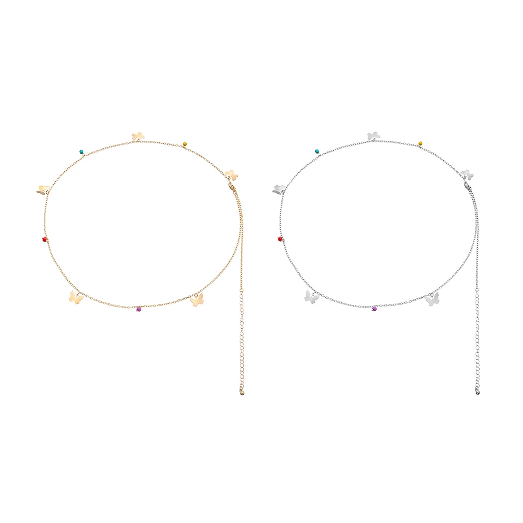 1 шт. модная женская цепочка на талию креативный декор из бисера бабочки