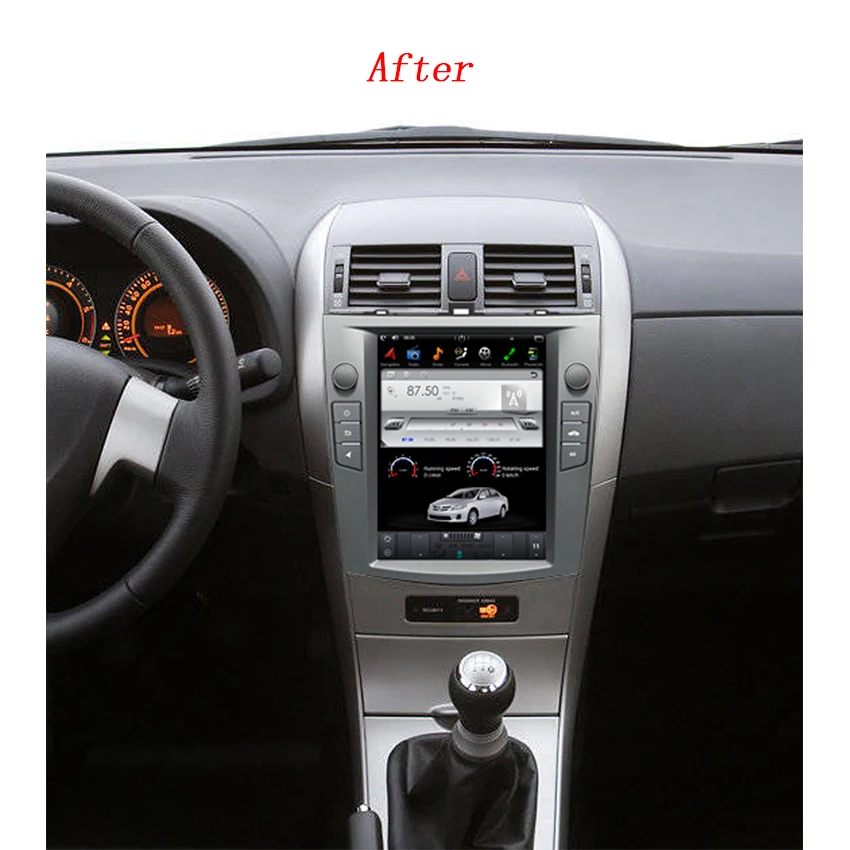 Android 2G RAM для Toyota Corolla 2007 ~ 2012 автомобильный Радио Аудио Видео Мультимедиа DVD плеер