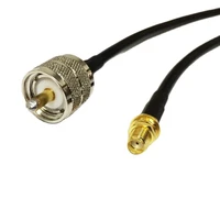 antenna external cable sma female nut to uhf male pl259 pigtail adapter rg58 50cm100cm wholesale price