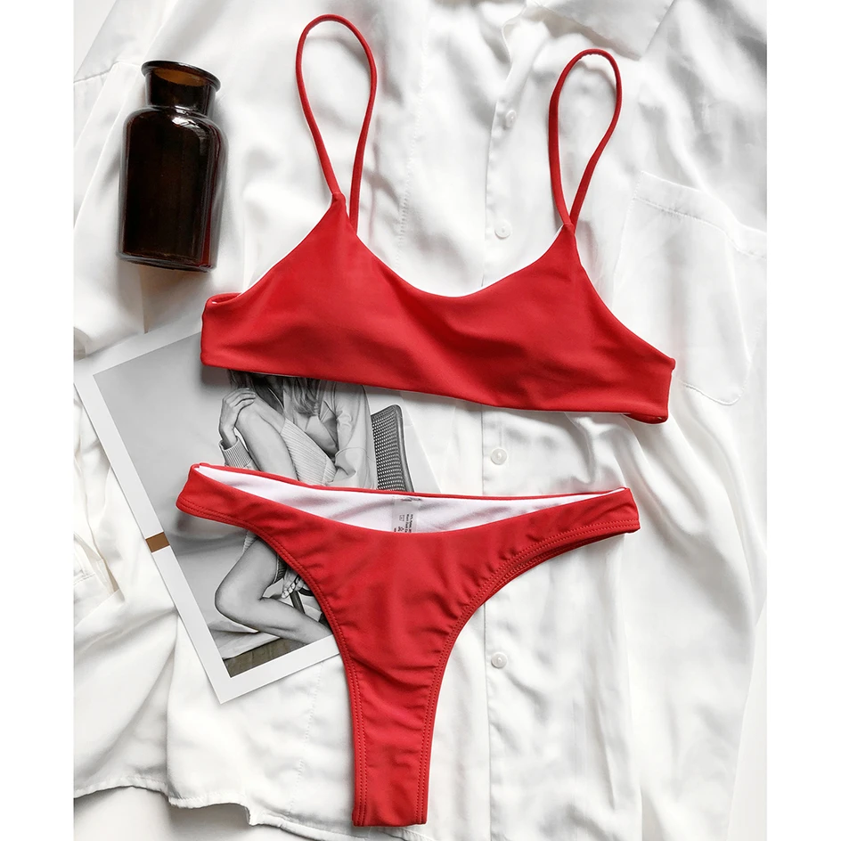 

Sexy Micro Bikini 2021 Woman Swimsuit Thong Bikinis Set Brazilian Swimwear Female Bathing Suit Women Swimming Summer Beach Wear