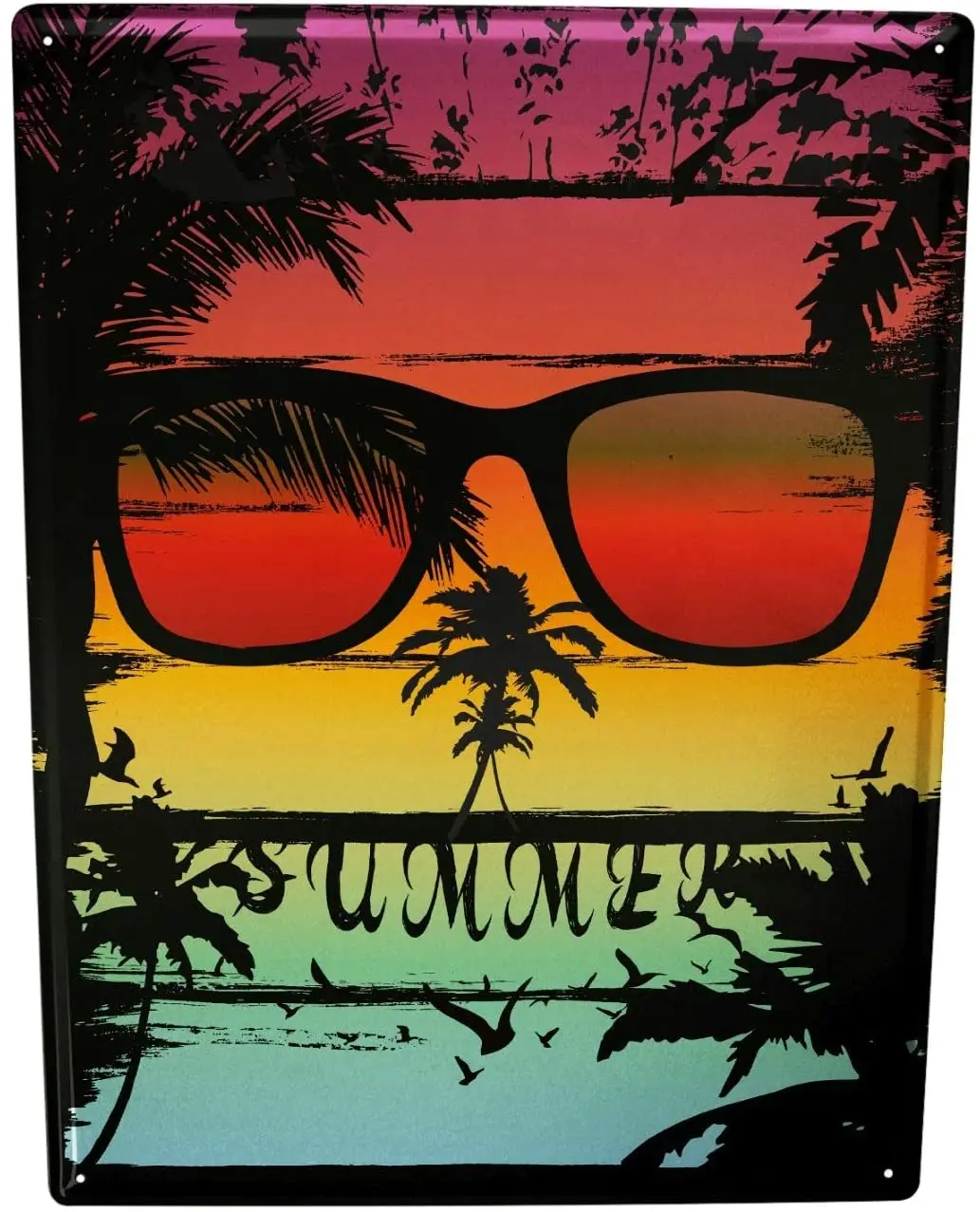 

SINCE 2004 tin Sign Nostalgia Summer