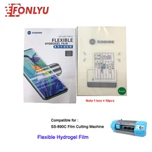 SS-057 Sunshine flexible hydrogel film Compatible For SS-890C LCD Screen Protector Film Cutting Machine Front Glass Film