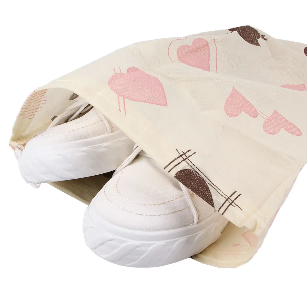 Portable Dust Proof Package Shoe Pocket Travel Storage Pouch Drawstring Clothes Socks Bags Home Supplies 1Pc | Дом и сад