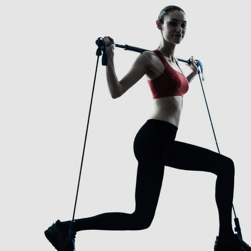 Пилатес легкий диапазон сопротивления и тонизирующий бар тренировочные