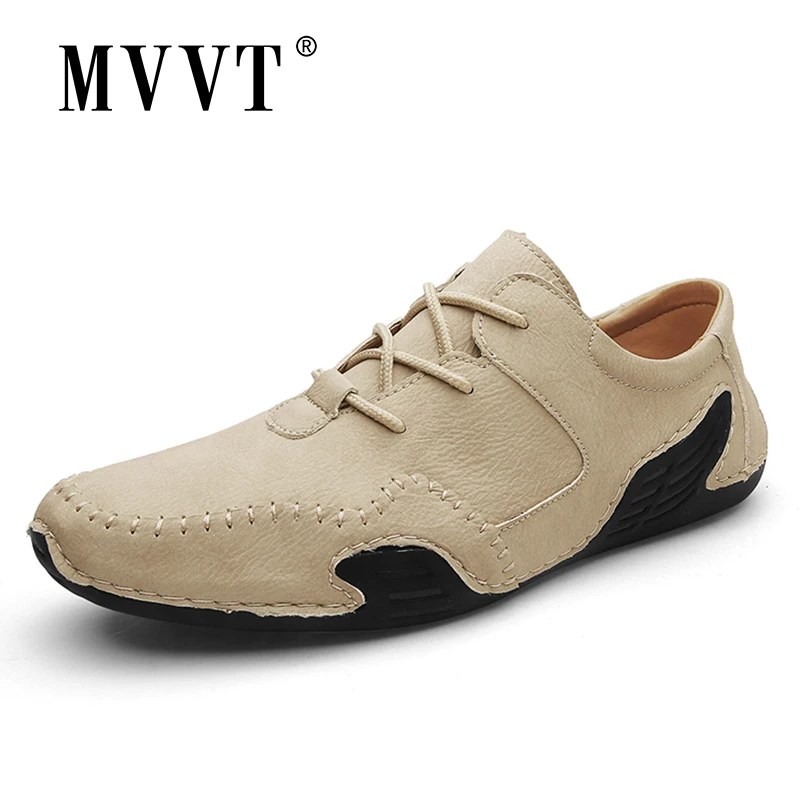 

2020 новые удобные кожаные мужские лоферы дышащие кожаные ботинки кэжуал мужские туфли на плоской подошве горячая Распродажа Мягкие Мокасин...