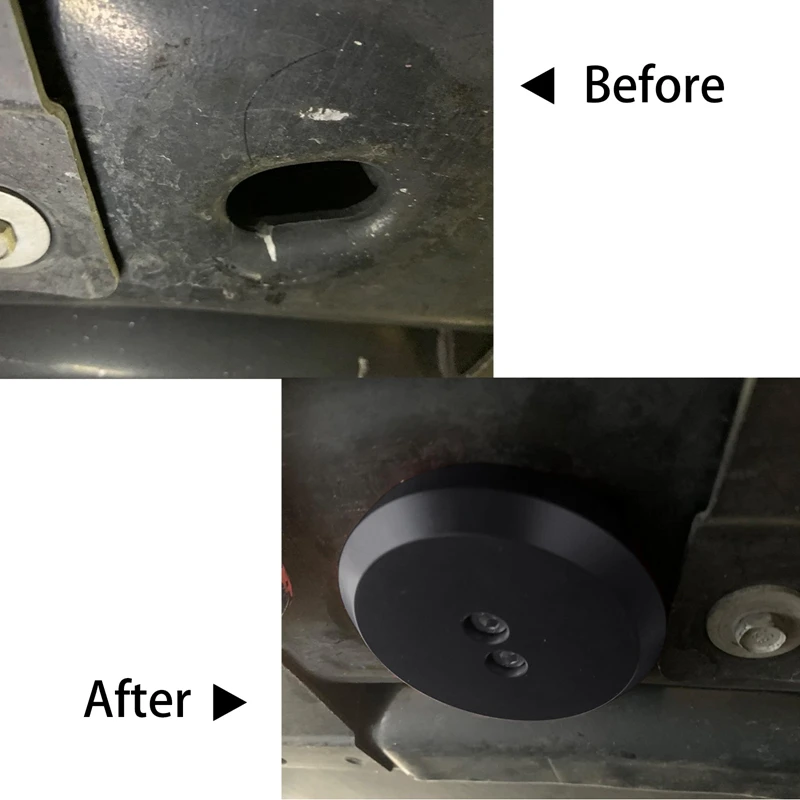 

Jack Pad Adapter Billet Anodized Black Aluminum Floor Jack for Corvette C7/C6 Premium Bolt on Jack Points - 4 Pack