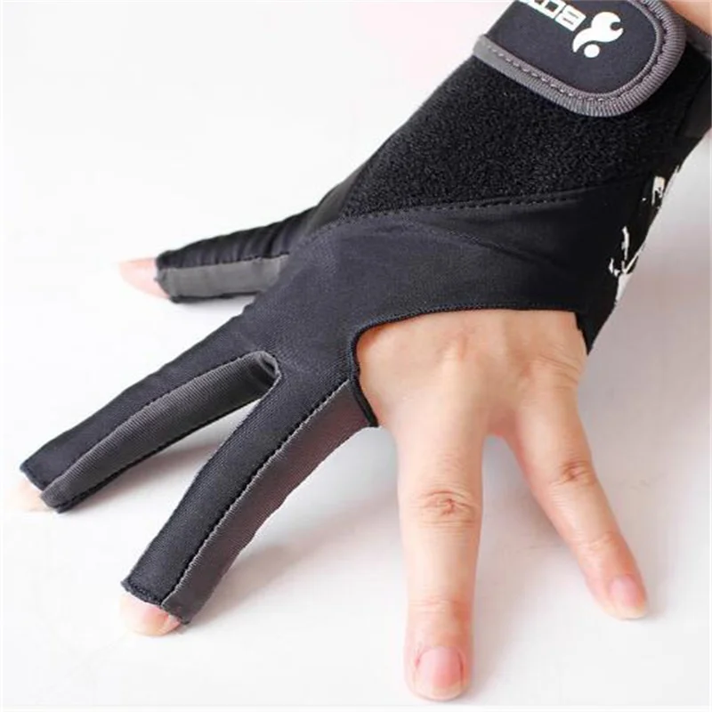 Высококачественные открытые перчатки для снукера с пятью пальцами хорошая