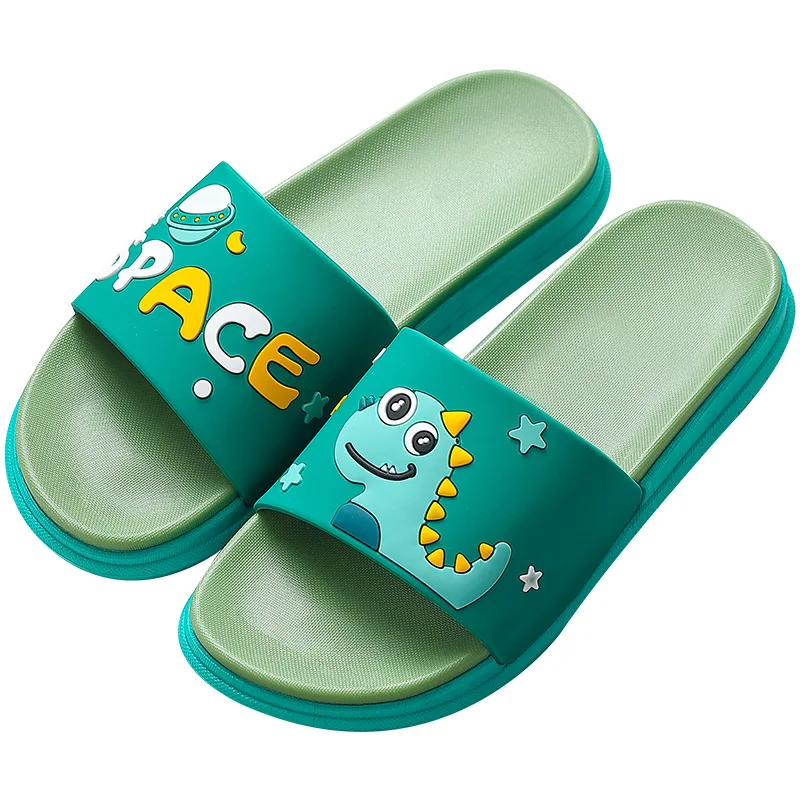 Slippers Men's Summer Couples Indoor And Outdoor Wear Home Bathroom Non-slip Thick-soled Cartoon Men's Slippers GYB