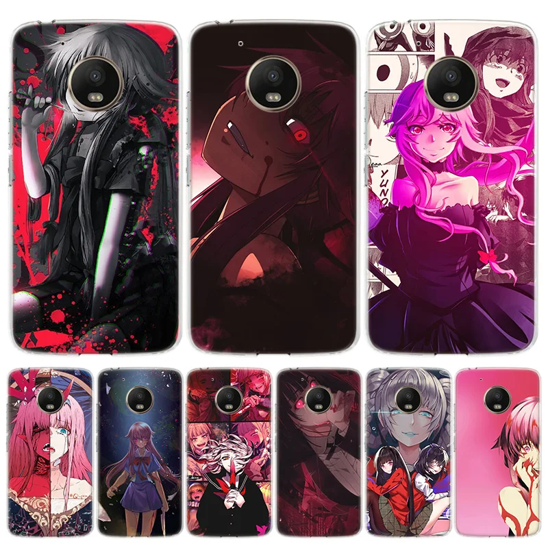 Чехол для телефона Mirai Nikki Motorola Moto G9 G8 G7 G6 G5S E6 E5 Plus Play Power EU One Action Macro Print Cover