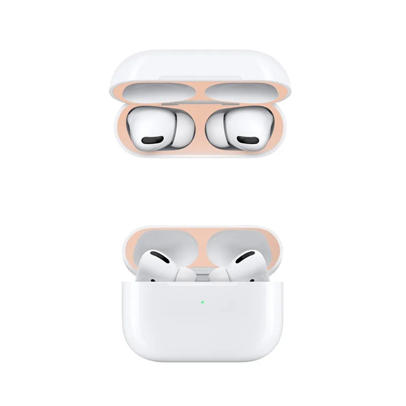 Чехол для Airpods Pro 2 металлическая защита от пыли беспроводные наушники Air pods pro 3 1