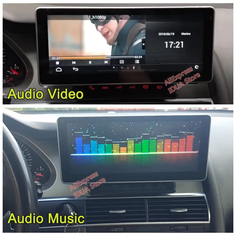 Автомобильный мультимедийный плеер Android 9 0 4 + 64 ГБ для Audi A6 C6 4F 2004 ~ 2011 MMI 2G 3G