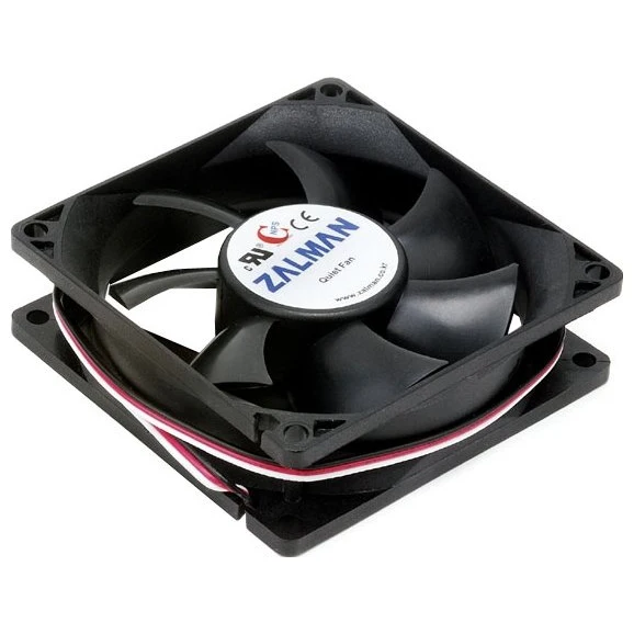 Вентилятор для корпуса Zalman ZM F1 Plus (SF) (80x80x25mm 3 pin 2000 об/мин 23dB) (ZM (SF))|Кулеры и системы