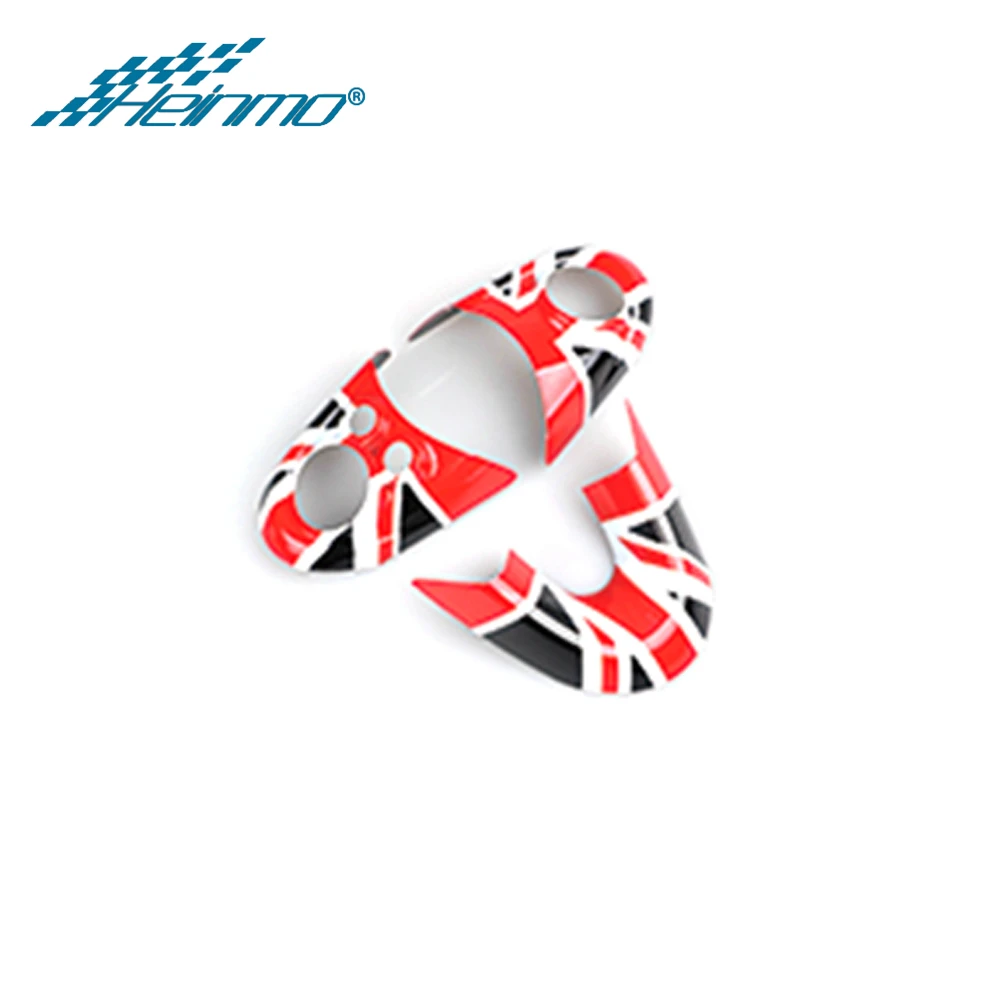 Black Union Jack Для MINI Countryman F60 для MINI Clubman F54 для MINI Cooper F56 F57 наклейка на руль автомобиля для MINI Cooper аксессуары - Название цвета: Black Union Jack