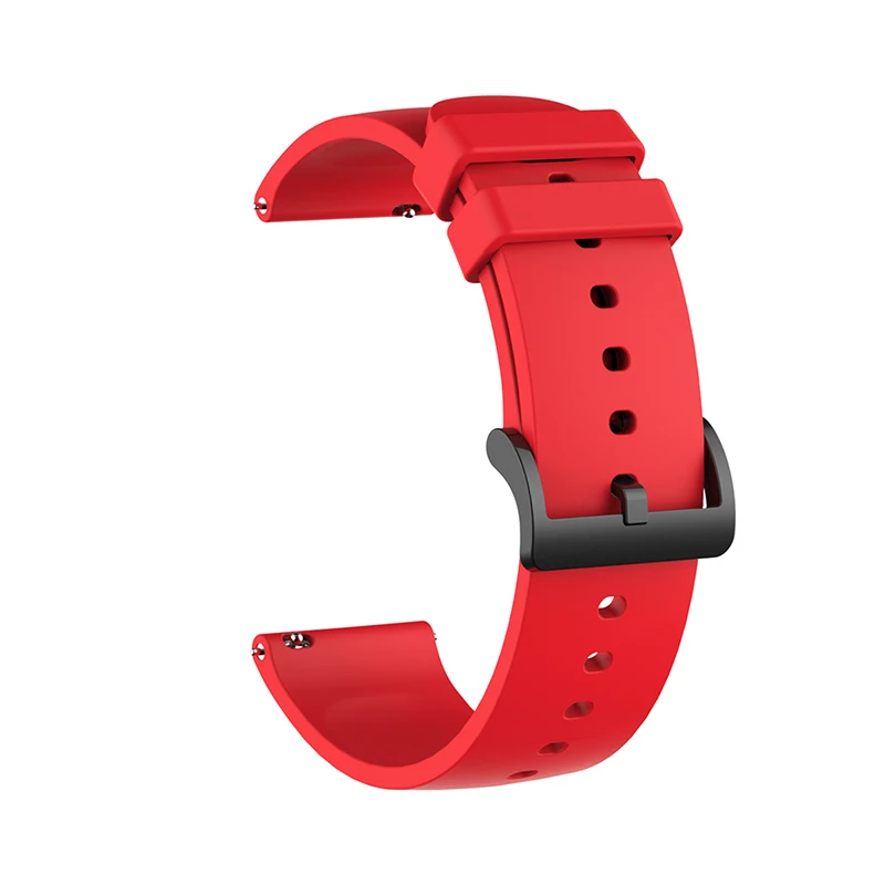 Ремешок силиконовый для Xiaomi Huami Amazfit GTR 42 мм браслет GTS аксессуары смарт-часов Mi
