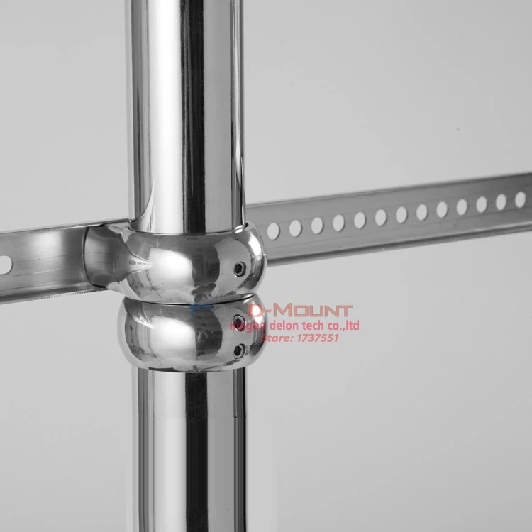 DL-ST3M 2"-65" Мобильный ТВ тележки жк плазменный пол стенд-тележка дисплей стеллаж с колесом из нержавеющей стали х Форма База 35 кг 400X400